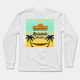 Apalachicola Florida - Sunshine State of Mind Long Sleeve T-Shirt